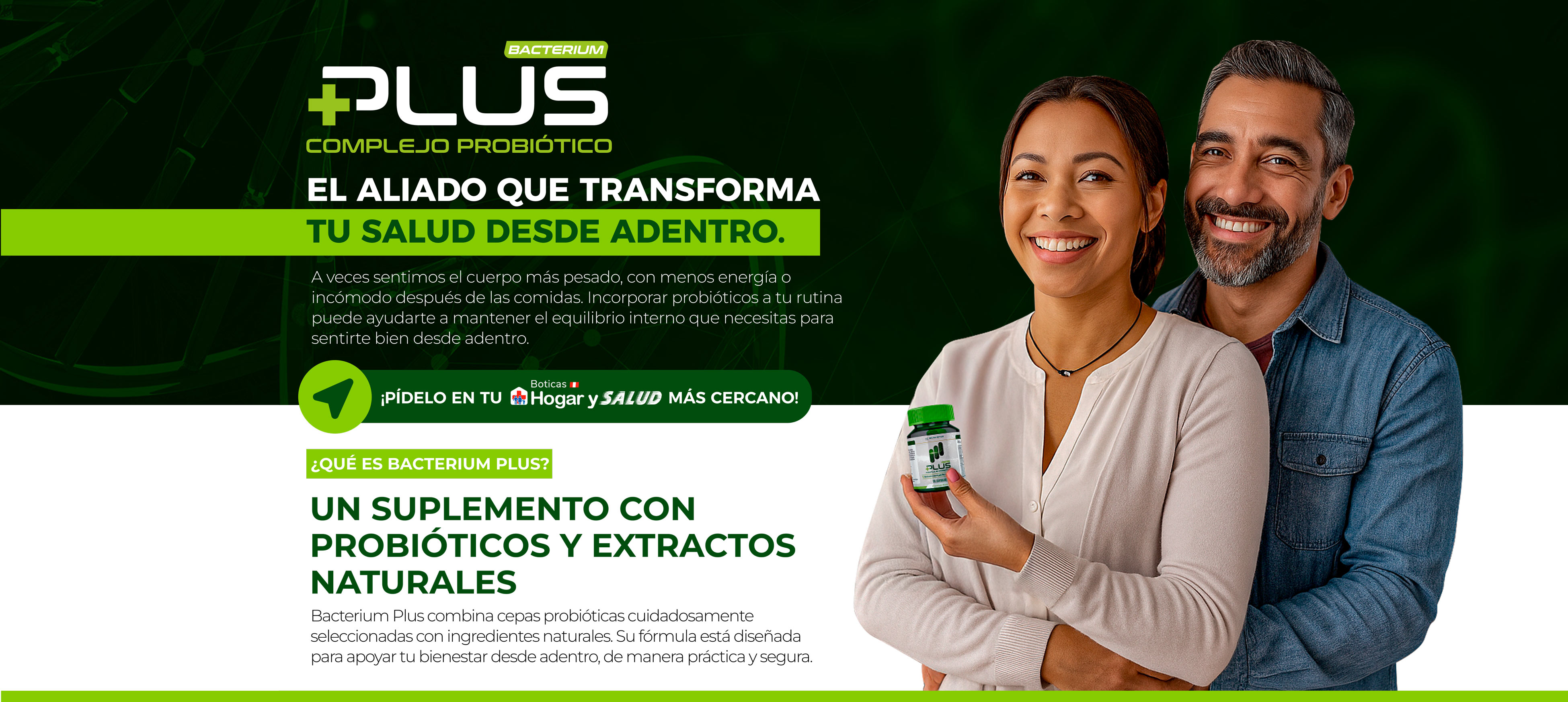 A veces sentimos el cuerpo más pesado, con menos energía o incómodo después de las comidas. Incorporar probióticos a tu rutina puede ayudarte a mantener el equilibrio interno que necesitas para sentirte bien desde adentro.